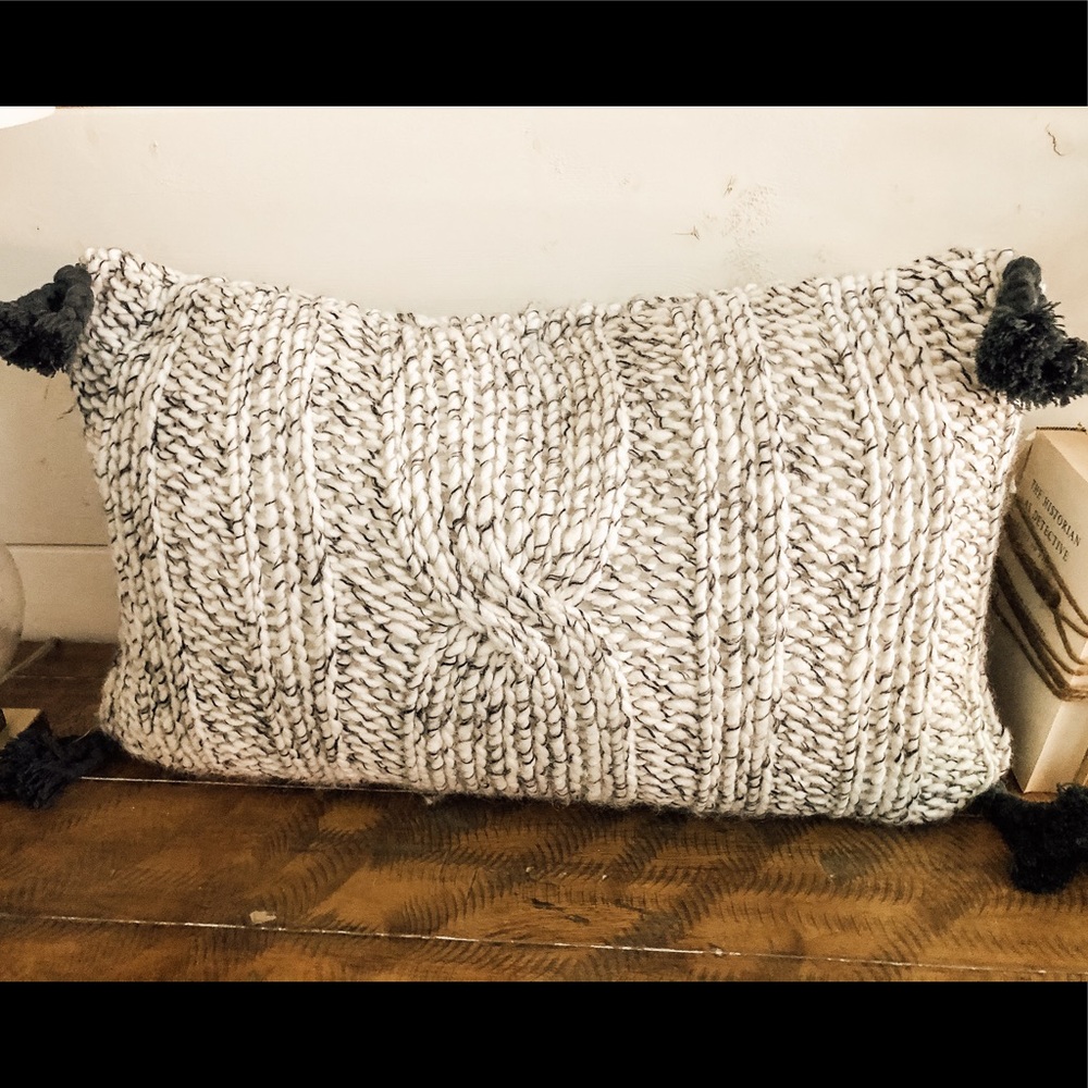 Brand new lumber accent pillow